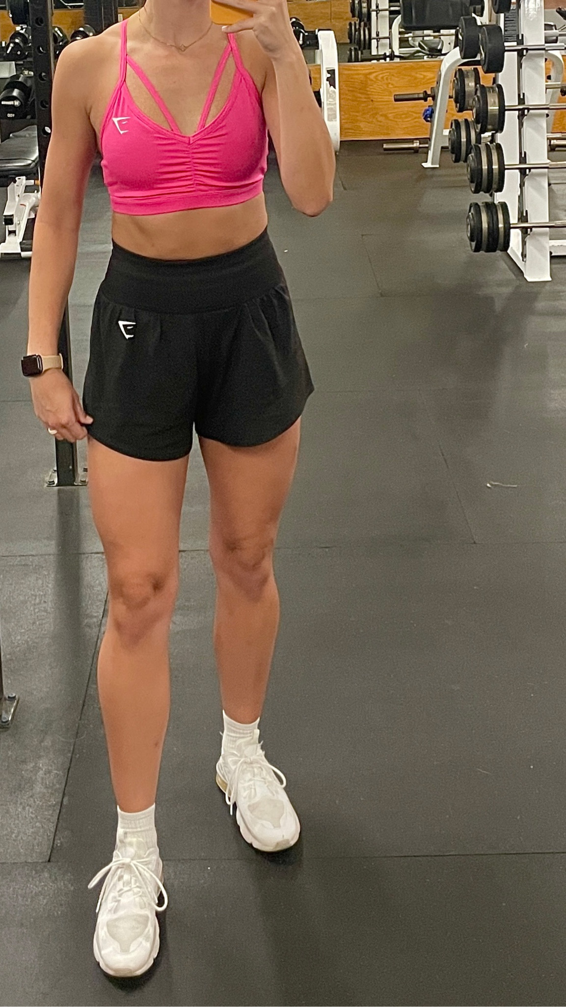 gymshark workout fit 🩷🖤

#LTKSeasonal #LTKFind #LTKSale