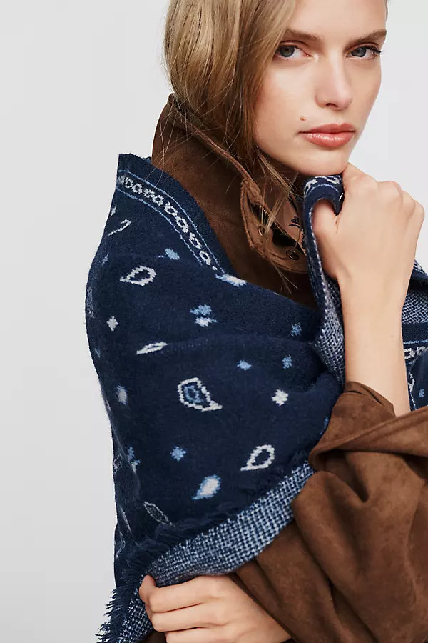 Large Bandana Scarf | Anthropologie (US)