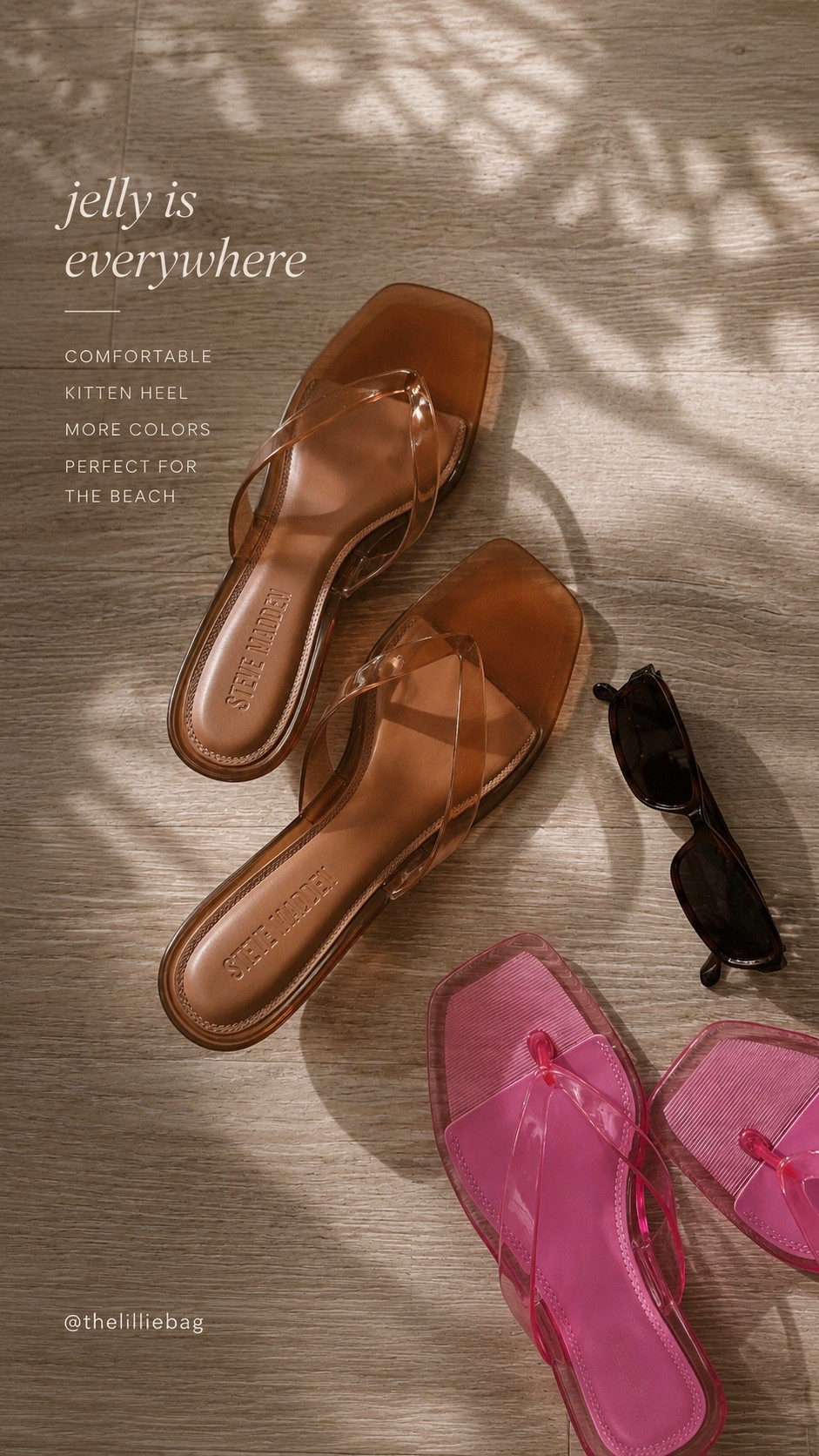 Jelly is having a moment and I’m here for it 🤍 these are so comfortable + easy for beach days, pool, travel… all of it. Love this neutral + pop of pink combo 👀


jelly sandals, summer sandals, beach outfit, vacation style, poolside outfit, resort wear, neutral style, pink sandals, travel outfits, casual chic,

#LTKSeasonal #LTKgrwm #LTKootd
