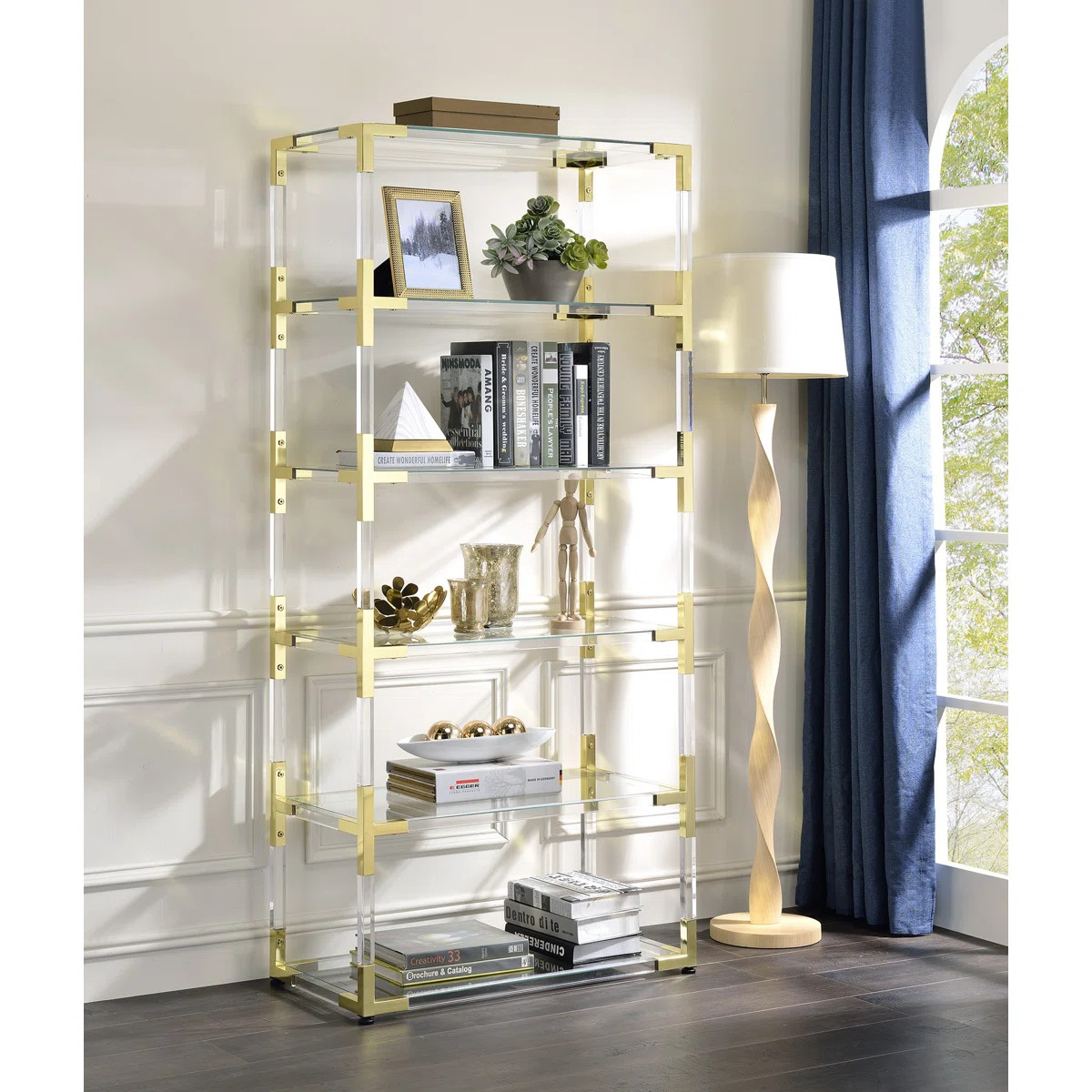 Pinson Etagere Bookcase | Wayfair North America