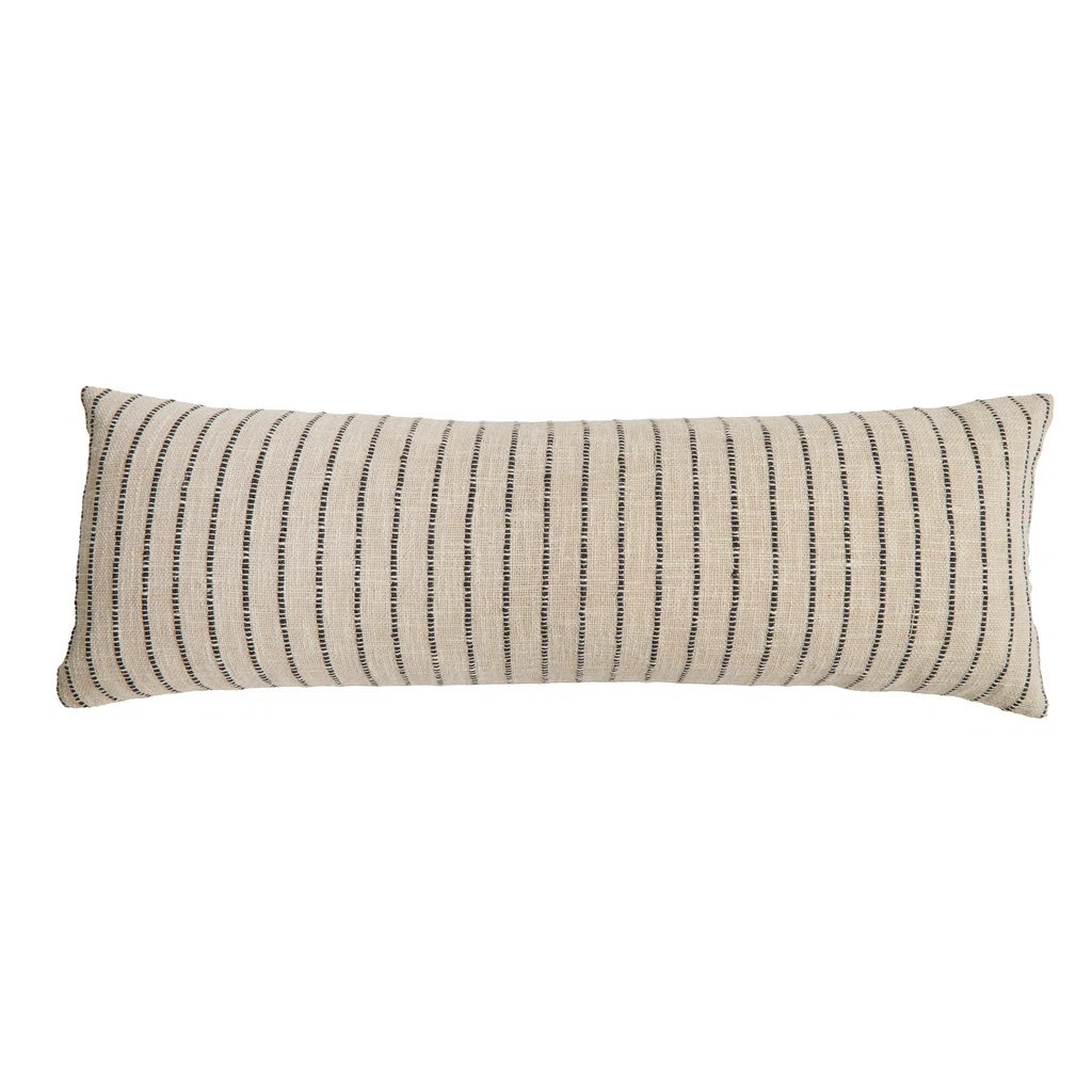 Jojo Striped Cotton Reversible Throw Pillow | Wayfair North America