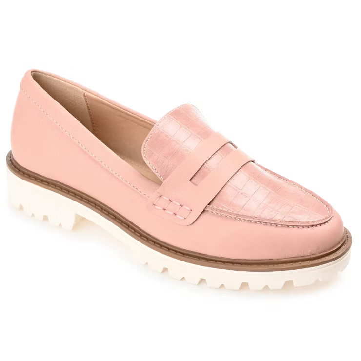 Journee Collection Womens Kenly Tru Comfort Foam Slip On Round Toe Loafer Flats | Target