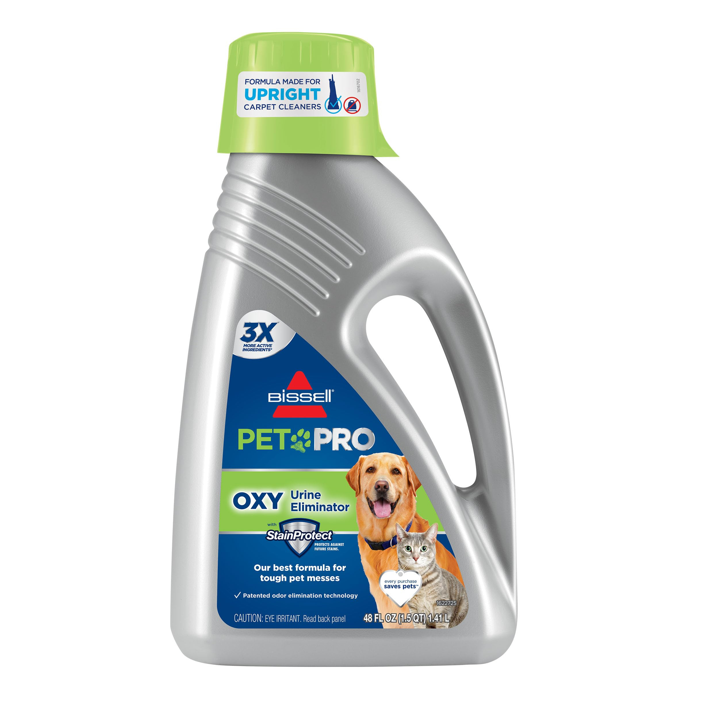 Bissell 1990 Pro Pet Urine Eliminator Upright Deep Cleaner Formula | Amazon (US)
