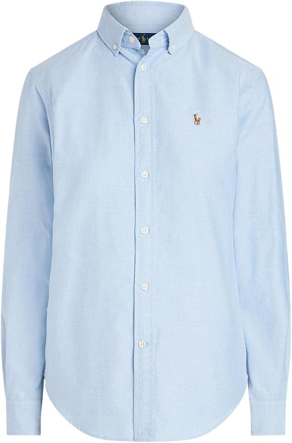 POLO RALPH LAUREN Women's Oxford Classic Fit Button Down Shirt | Amazon (US)