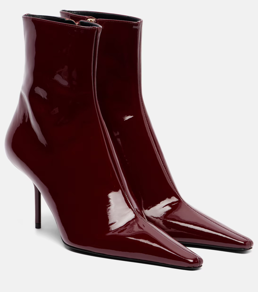 75 patent leather ankle boots | Mytheresa (US/CA)