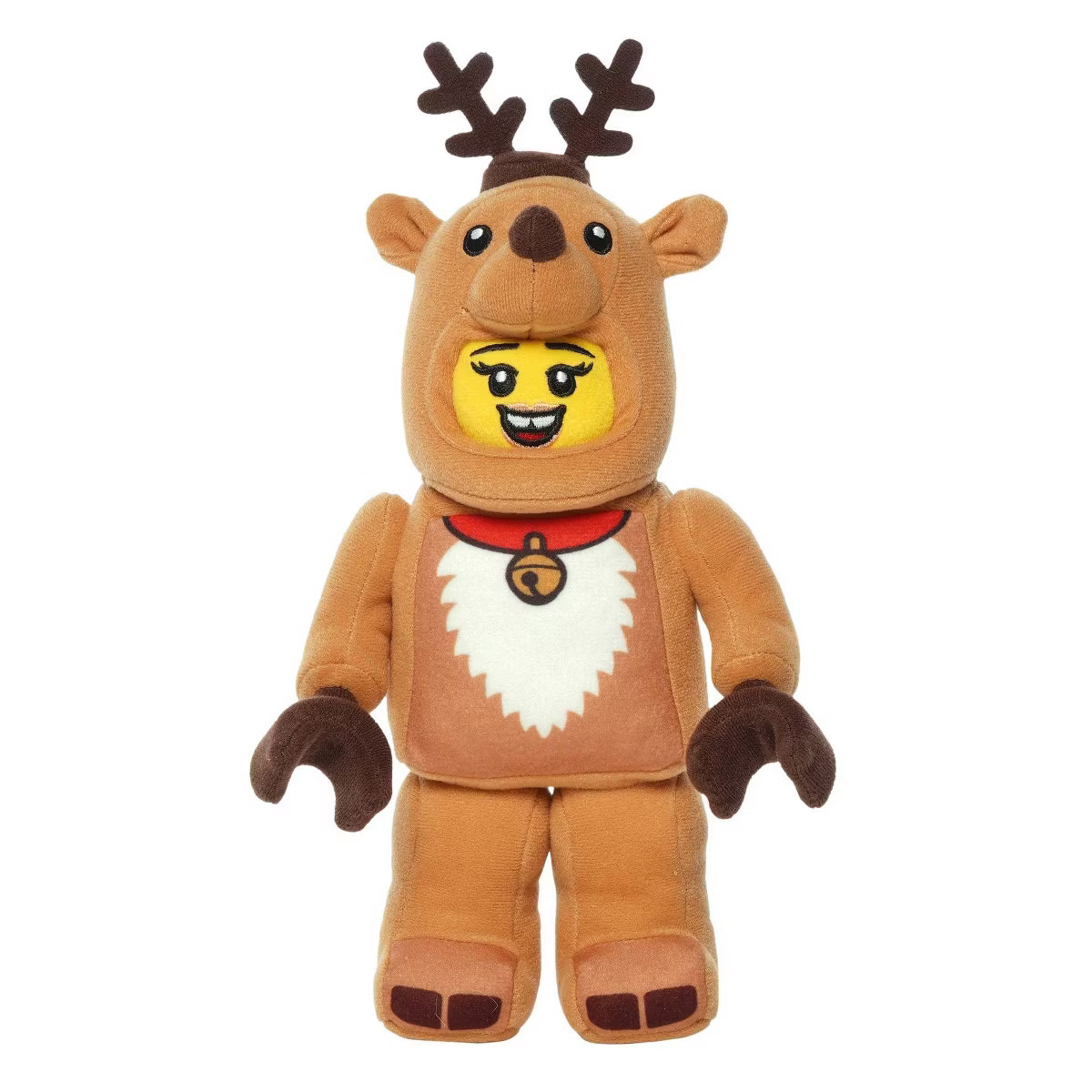 LEGO Minifigure Reindeer Costume Girl 10” Plush Character 5009322 | Target