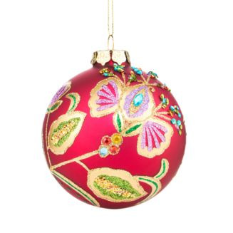Glass Flower Ball Ornament - Exclusive | Bloomingdale's (US)