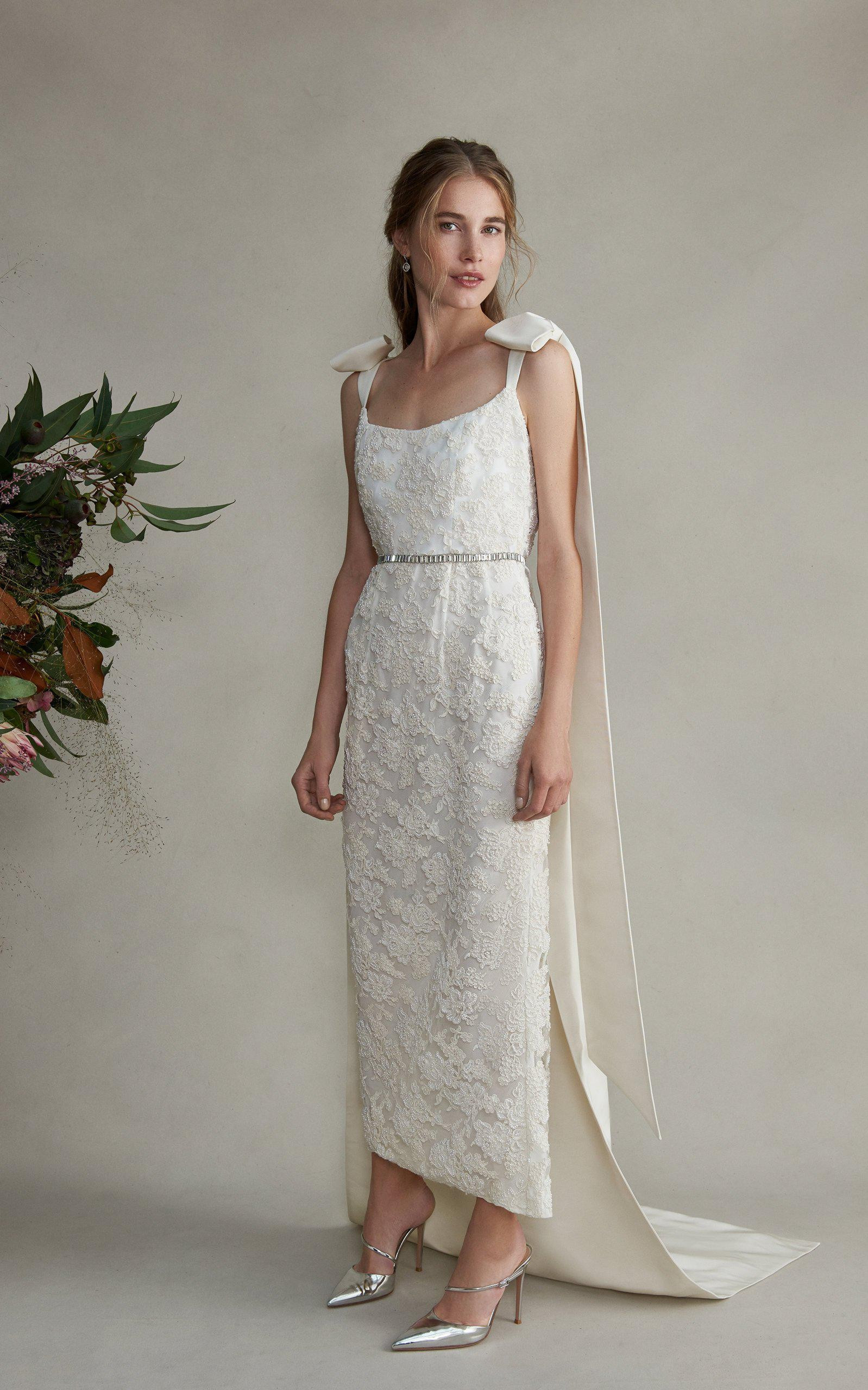 Celestia Beaded Lace Dress | THE YES