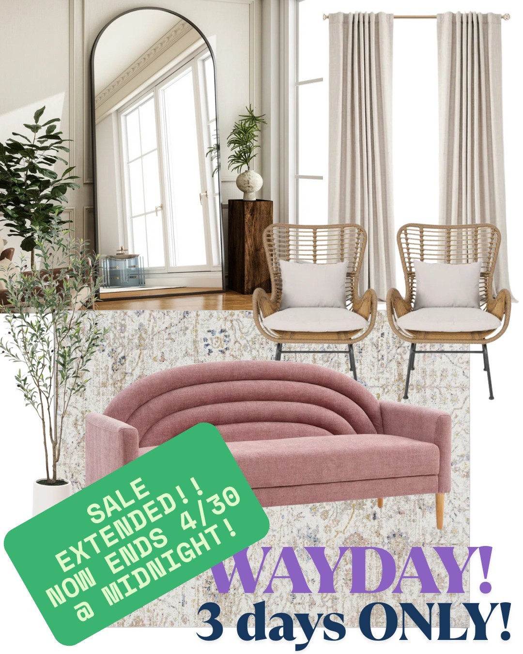 WAIT WHAT?!? Wayday is extended to ended at midnight on April 30th!!  Don’t miss out of the BEST pricing!!

#LTKSaleAlert #LTKHome