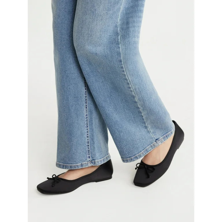 Scoop Women's Square Toe Ballet Flats | Walmart (US)