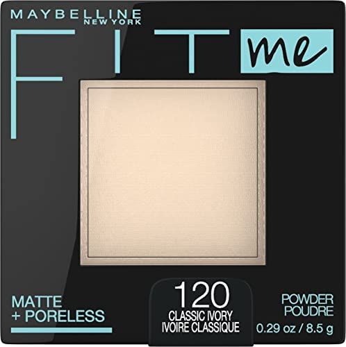 Maybelline Fit Me Matte + Poreless Pressed Face Powder Makeup, Classic Ivory, 1 Count | Amazon (US)