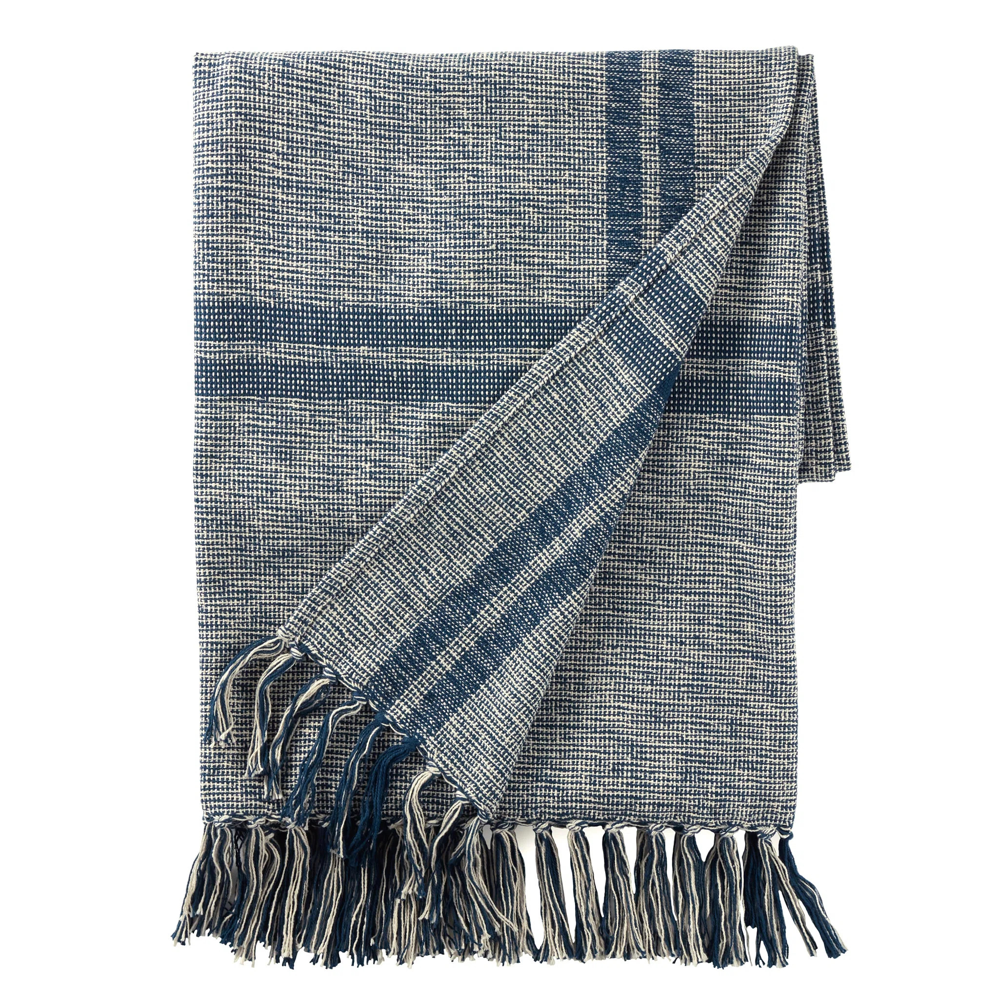Stevie Indigo Throw | Wayfair North America