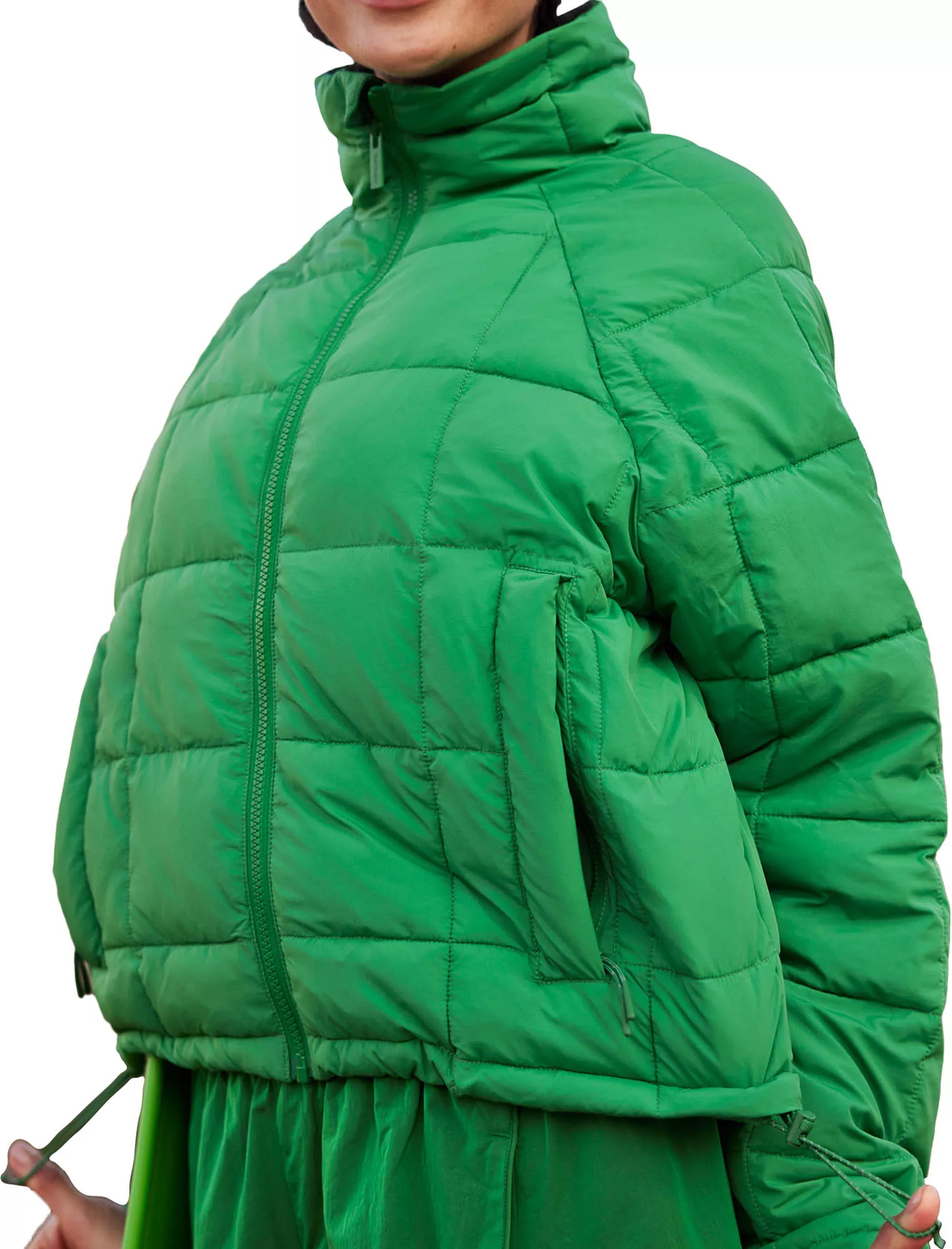 Halfdays Women's Nellie Packable Puffer, Medium, Verdant | Public Lands