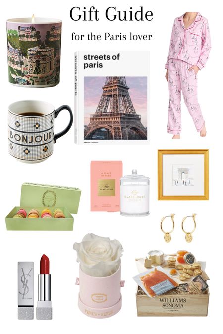 Gift Guide for the Paris Lover 

#LTKHoliday #LTKtravel #LTKGiftGuide