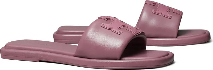 Double-T Leather Sport Slide Sandal (Women) | Nordstrom