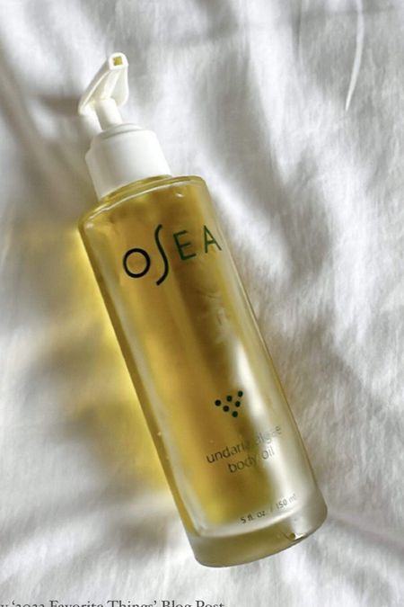 I would bath in this body oil if I could. Swim in a pool of it. Literally, burry me in this Osea Body Oil. Never in my life has my skin felt as soft and nourished as it has since I started using it. I apply it all over, after each shower and it just makes me feel so luxurious

It smells just like it looks like it would smell.. but better… if that makes sense? Like it doesn’t smell like algae lol. It actually smells quite lovely but does have a soft, natural scent to it 

#LTKSeasonal #LTKbeauty #LTKhome