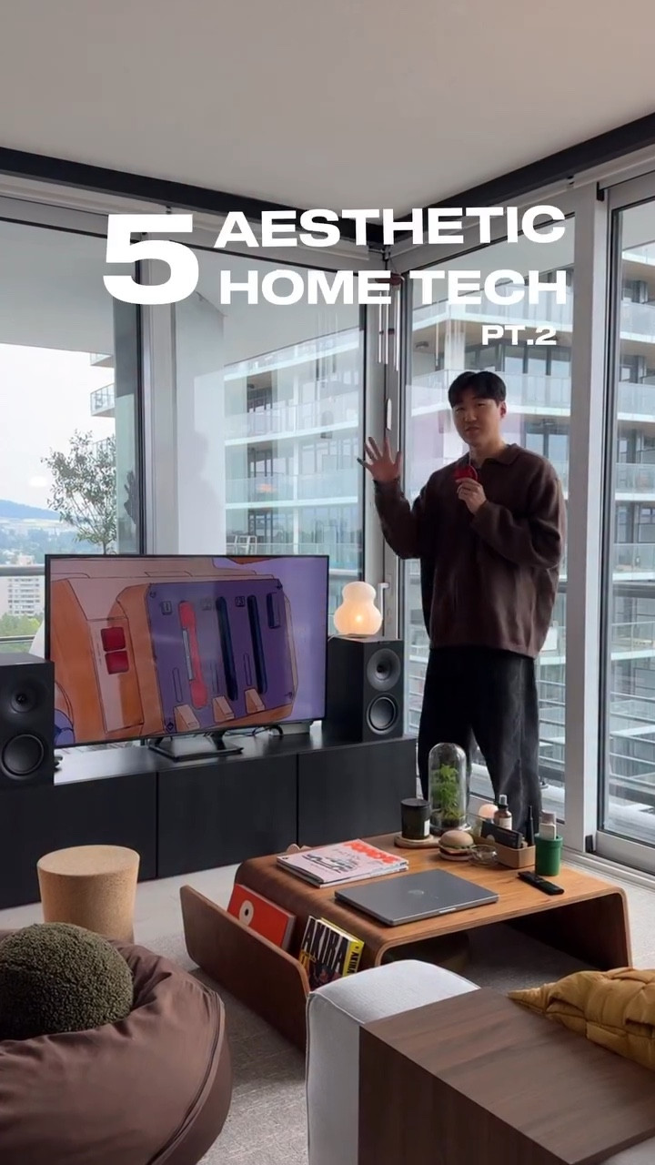 Five more of my favourite aesthetic home tech I use everyday!

#homedecor #interiordesign #tech #smartliving #hometech #cozyapartment #gadgets