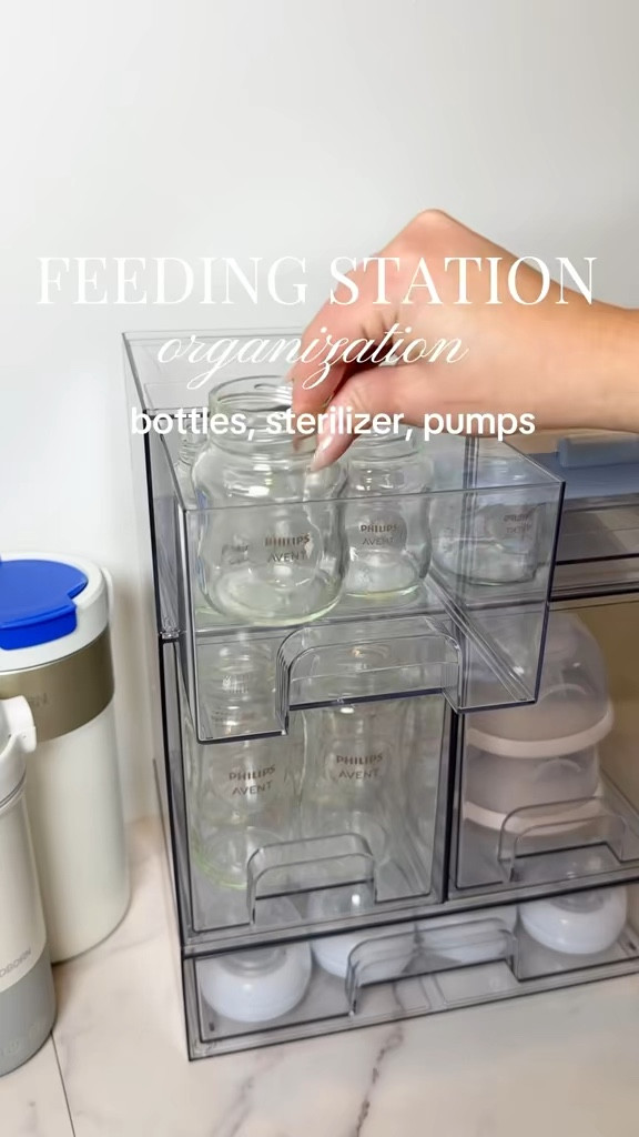 a simple feeding station to make mom life & daily routines easier 🤍 #momlifeeasier #babyessentials #newmomlife #nurseryinspo #dailyroutine

#LTKBump #LTKBaby #LTKHome