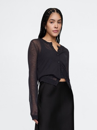 Recycled Sheer Cardigan | Gap (US)