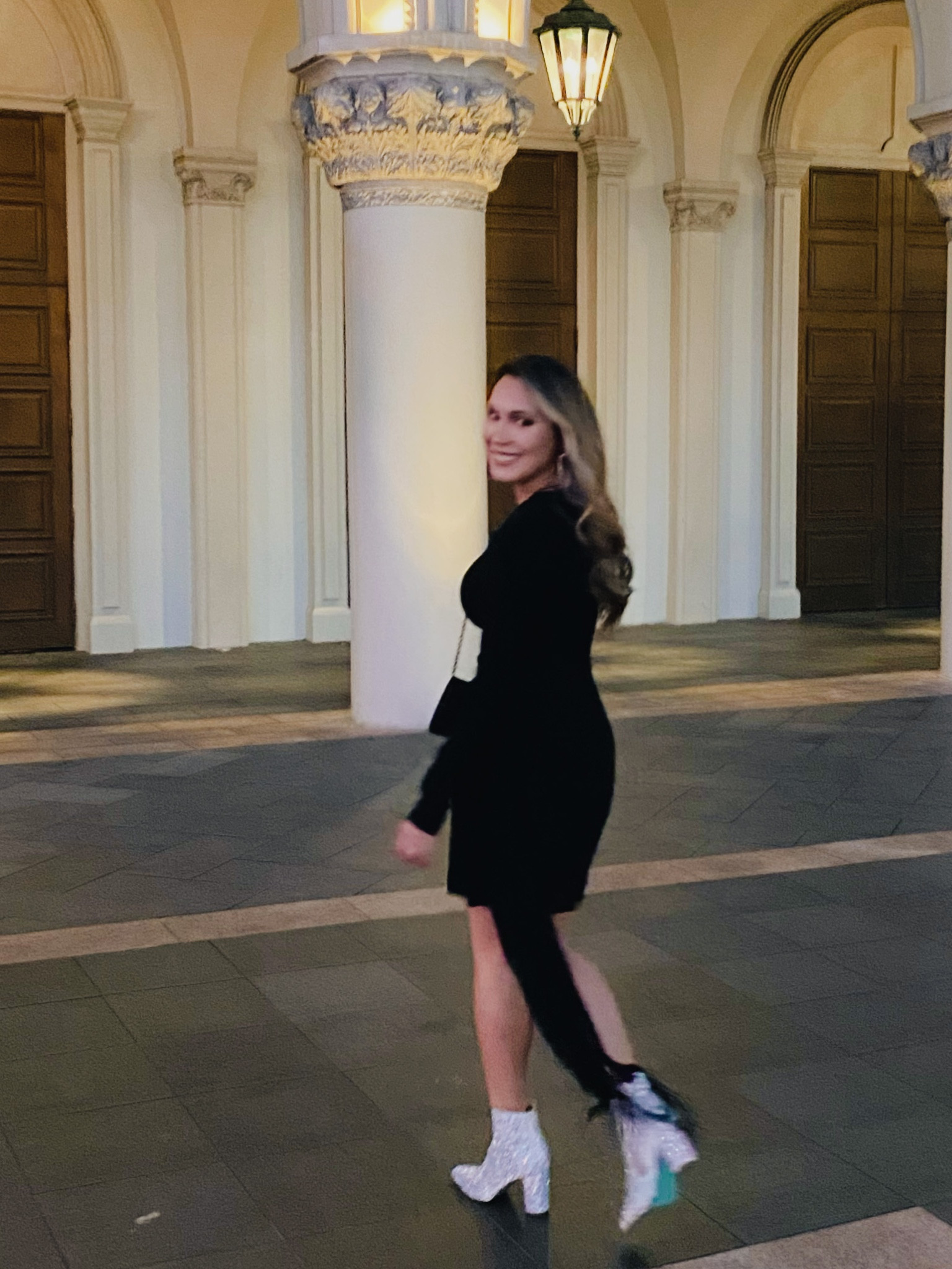 Vegas nightlife style, lbd, rhinestone boots, rhinestone shoes, luxury outfits, club outfits, little black dress, Betsy Johnson, valentines outfit, date night, nightlife outfit, midi dress, Vegas outfit, travel looks, vacation looks, black dress, booties, boots, 

#LTKGiftGuide #LTKtravel #LTKshoecrush