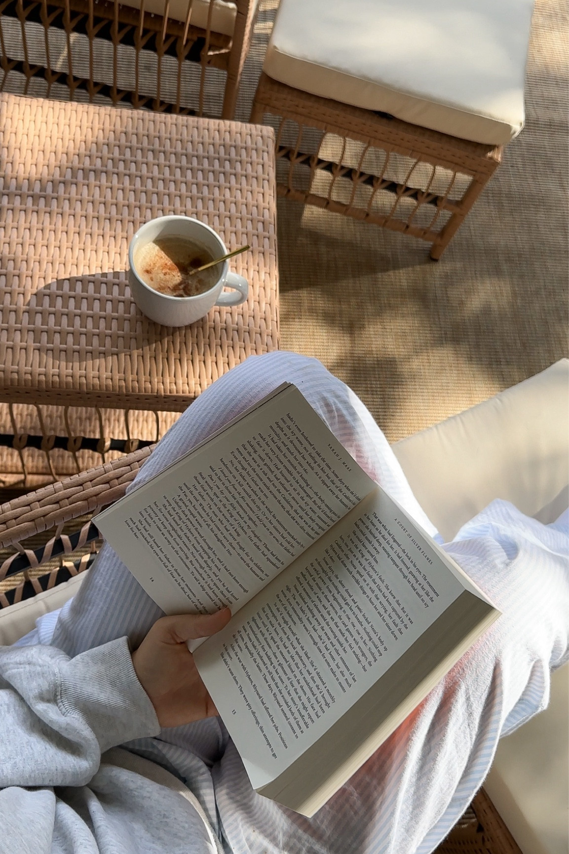 cozy mornings 🍂☁️
Florence by mills code KRISTINE20 
Abercrombie code SUITEAF 

Patio set has 2 chairs with ottomans and side table, very easy to put together! 

#LTKSaleAlert #LTKSeasonal #LTKHome