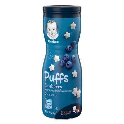 Gerber Puffs Blueberry - 1.48oz | Target