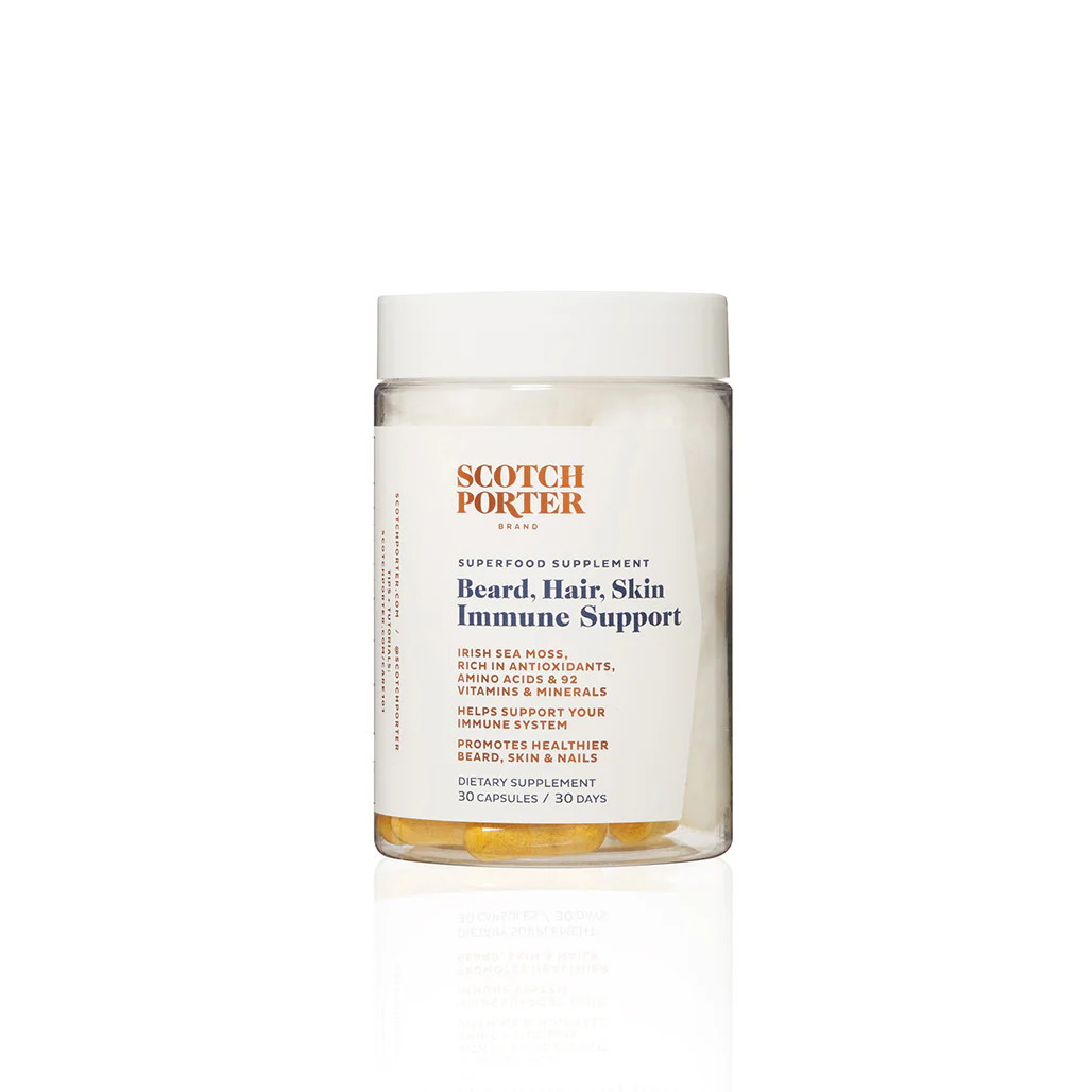 Scotch Porter - Superfood Supplement | Beard, Hair, Skin & Immune Support | Scotch Porter