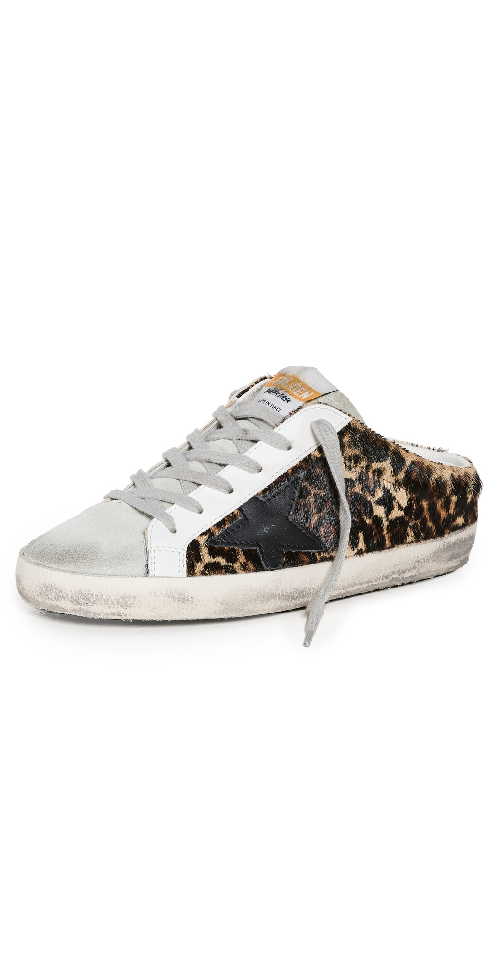 Golden Goose Superstar Sabot Leopard Mules | Shopbop