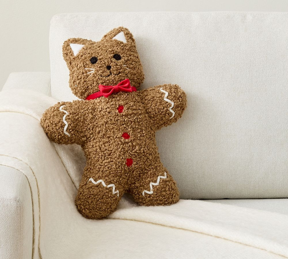 Kitty Spice Shaped Pillow | Pottery Barn (US)