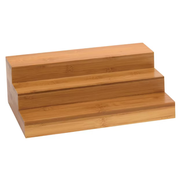 Lipper International Bamboo Expandable Step Shelf | Target