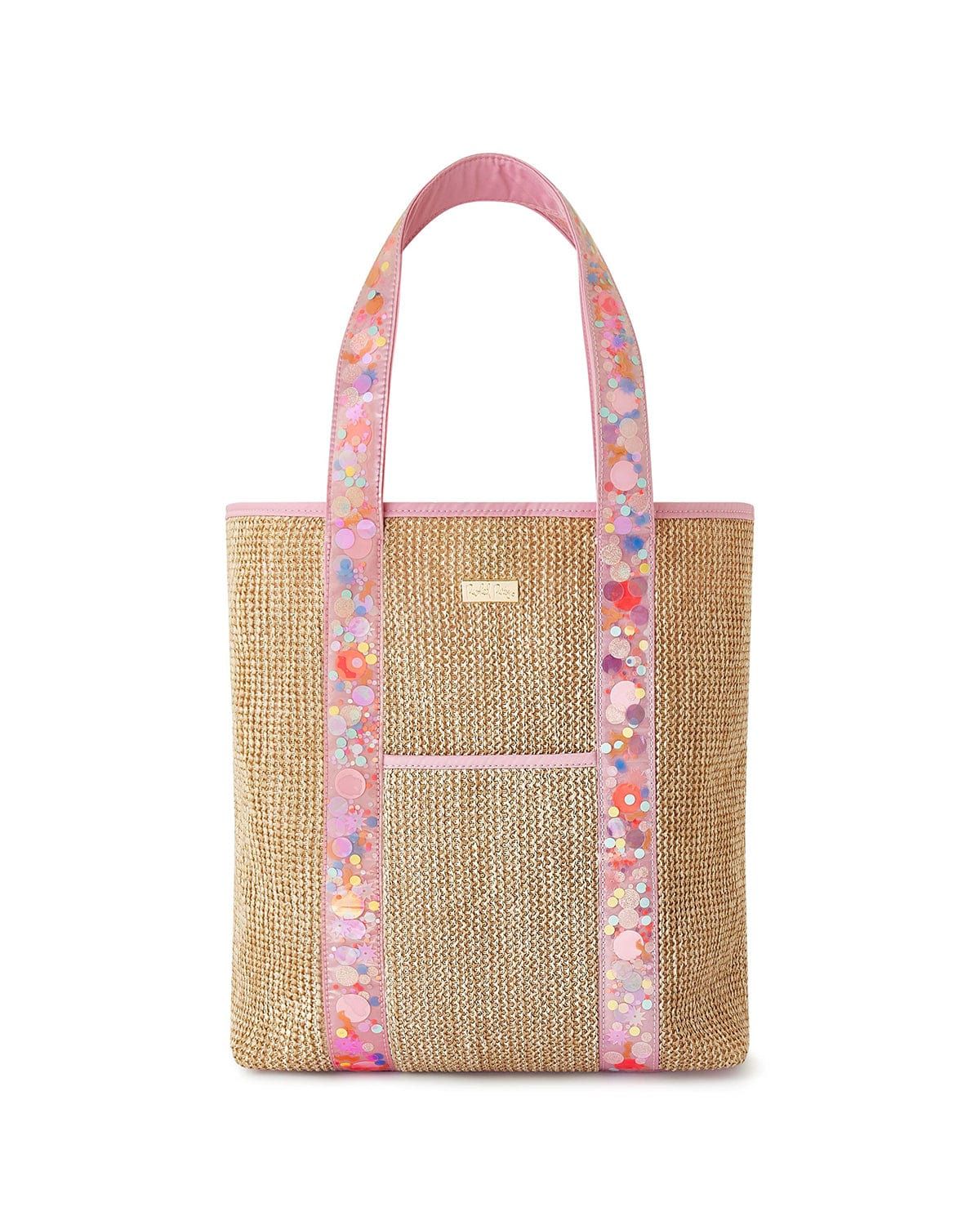 Bring On The Fun Woven Confetti Tote Bag | Packed Party