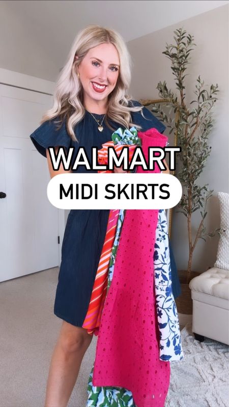 Instagram reel, Walmart midi skirt, midi skirt, Walmart outfit, Walmart fashion, Walmart try on, eyelet skirt, floral skirt, maxi skirt 

#LTKSeasonal #LTKfindsunder50 #LTKworkwear