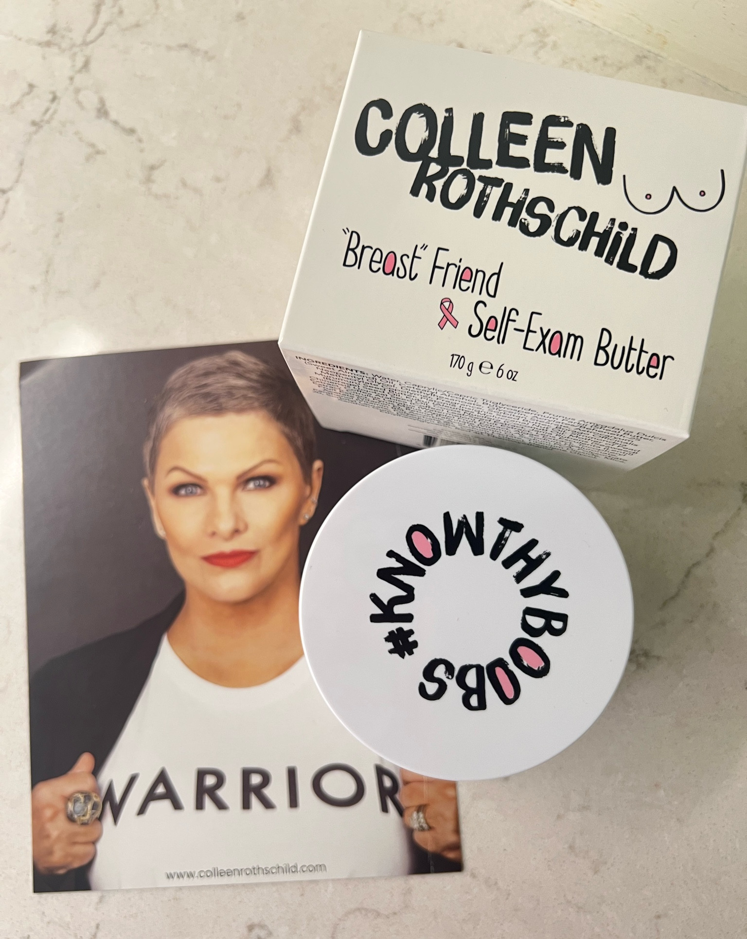 @colleenroths raising awareness for Breast Cancer @PINKFUND. Giving back 100% from the sales from “Breast” Friend Self-Exam Butter. Since last year, she is now fighting this disease herself. Please support by taking care of your tata’s with this self exam body cream. I also linked 3 of my favorite. 
#pinkfund #breastcancer #colleenrothschild #breastcancerawarenessmonth #breastfriendselfexambutter #giveback 


#LTKbeauty #LTKunder50 #LTKunder100