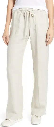 Linen Blend Pants | Nordstrom
