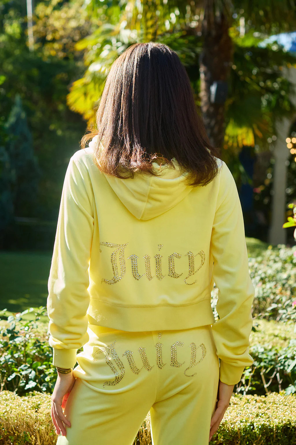 OG Big Bling Velour Hoodie | Juicy Couture