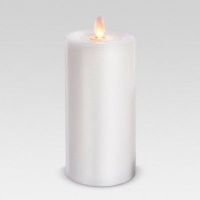 Outdoor LED Motion Flame Resin Candle - Threshold™ | Target