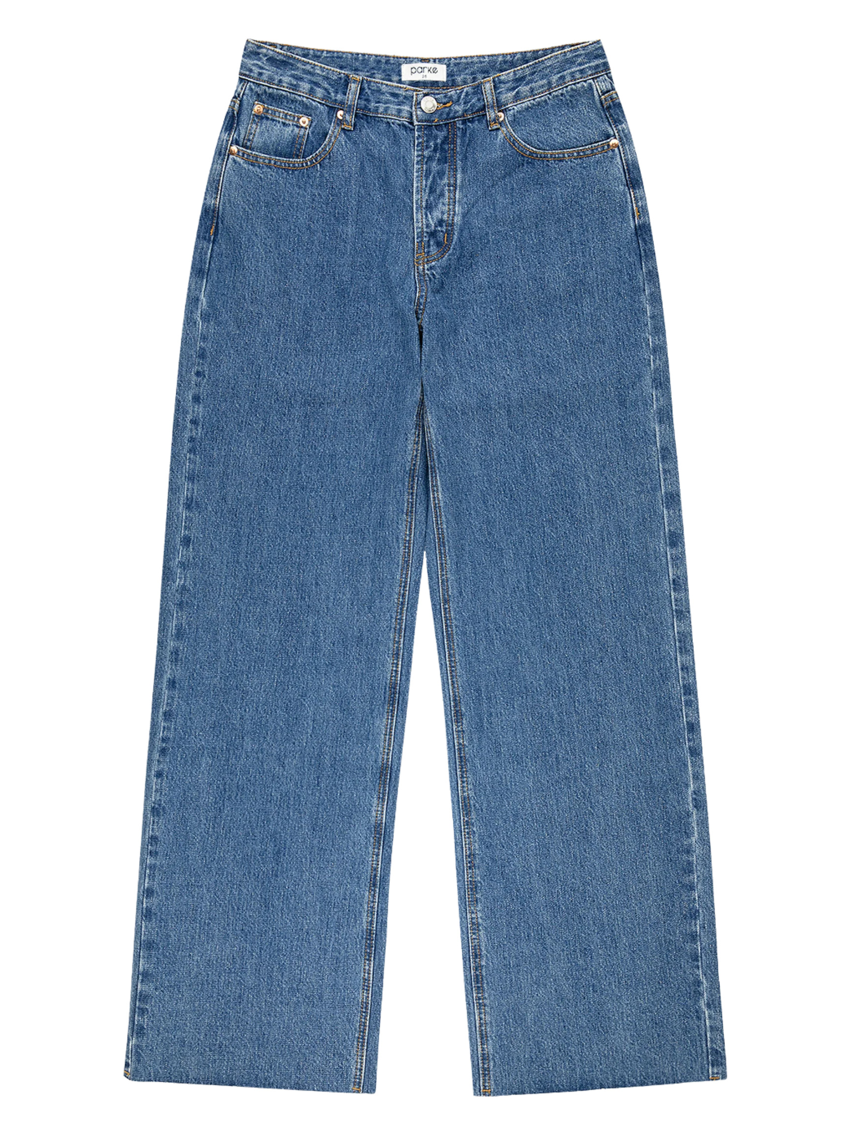 Low Rise Baggy Jeans | Parke