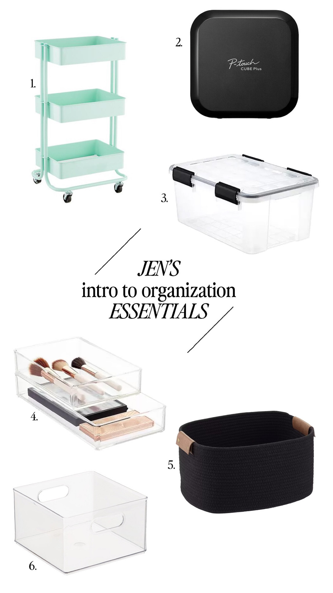 Jen’s Intro To Organization Essentials ✨

#LTKhome #LTKstyletip #LTKfamily