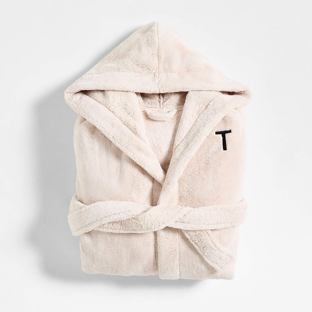Small/Medium Plush Faux Fur Calm Beige Bath Robe + Reviews | Crate & Barrel | Crate & Barrel