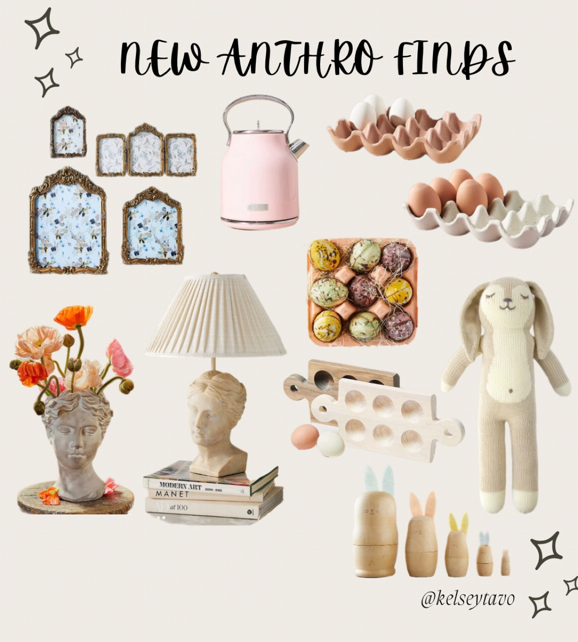 Anthro home decor, Anthropologie, Anthro Easter, Easter Egg holder, Easter gifts, Easter plush rabbit 

#LTKhome #LTKGiftGuide #LTKSeasonal