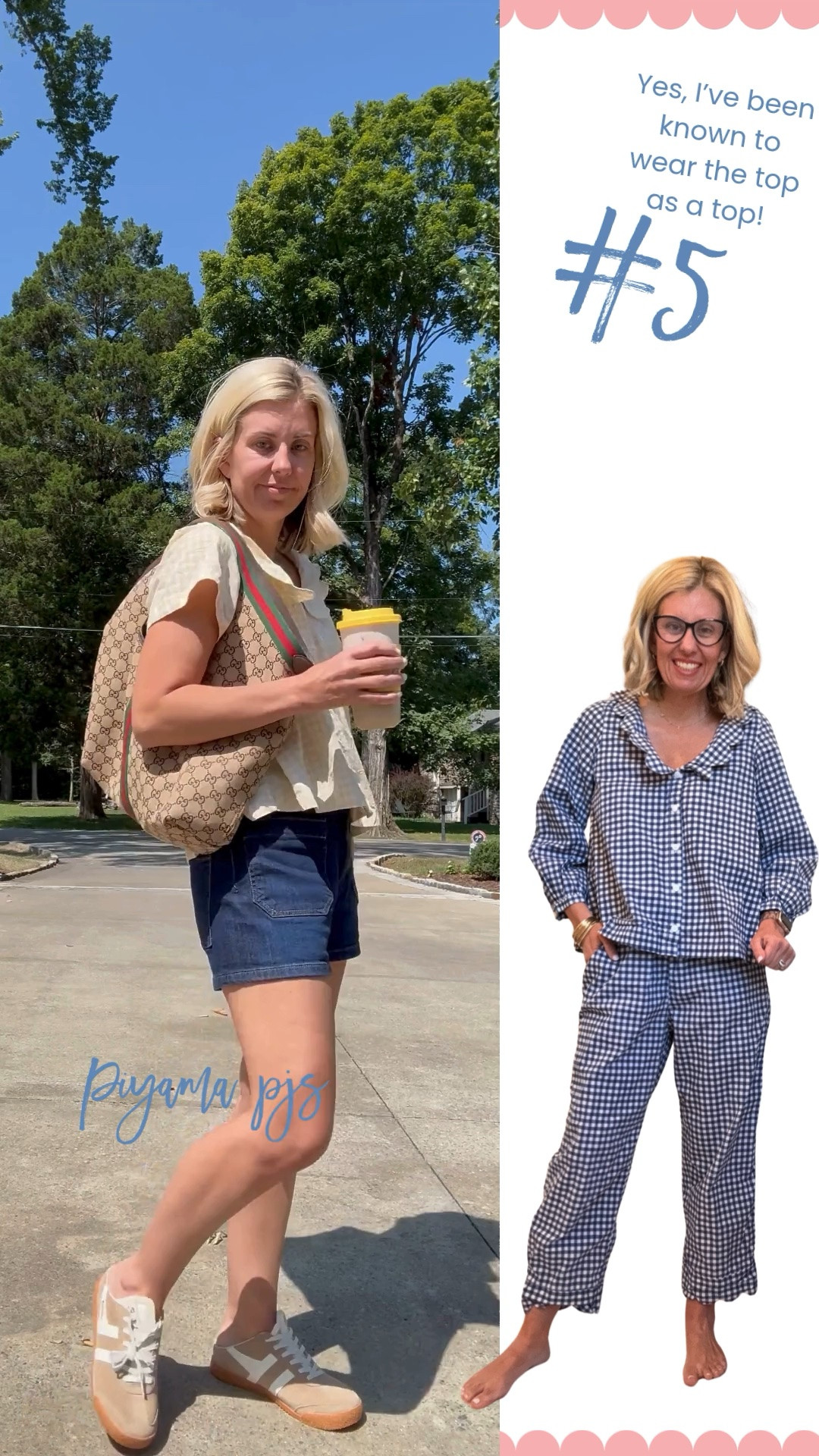 Sunday Funday fit check

*code MIXANDMATCH10
Top xs @Piyama perfection
Shorts 27
Shoes 8
Bag … large & perfect!

#LTKdayinmylife #LTKootd #LTKmomlife