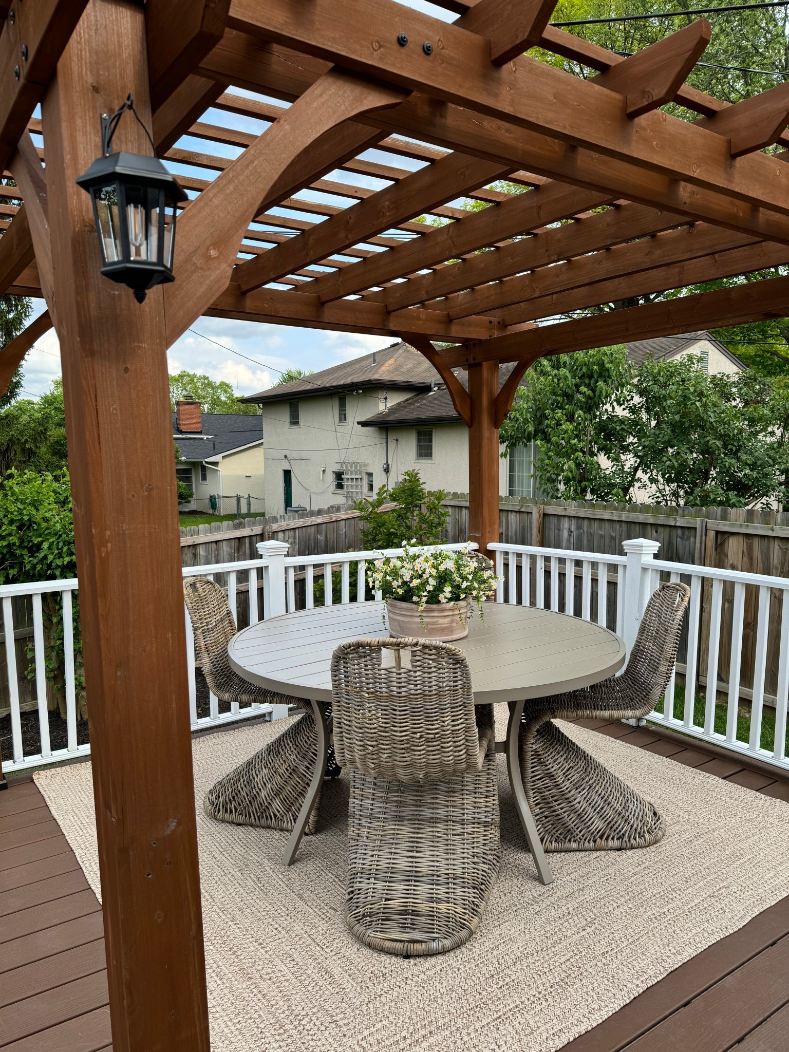 Our door pergola dining 



#LTKHome #LTKStyleTip #LTKSeasonal