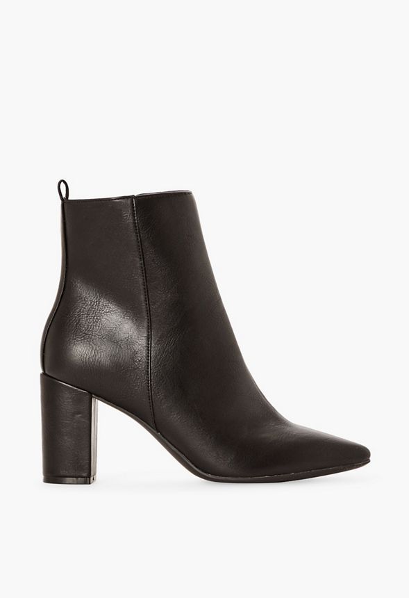 Olyvia Block Heeled Bootie | JustFab