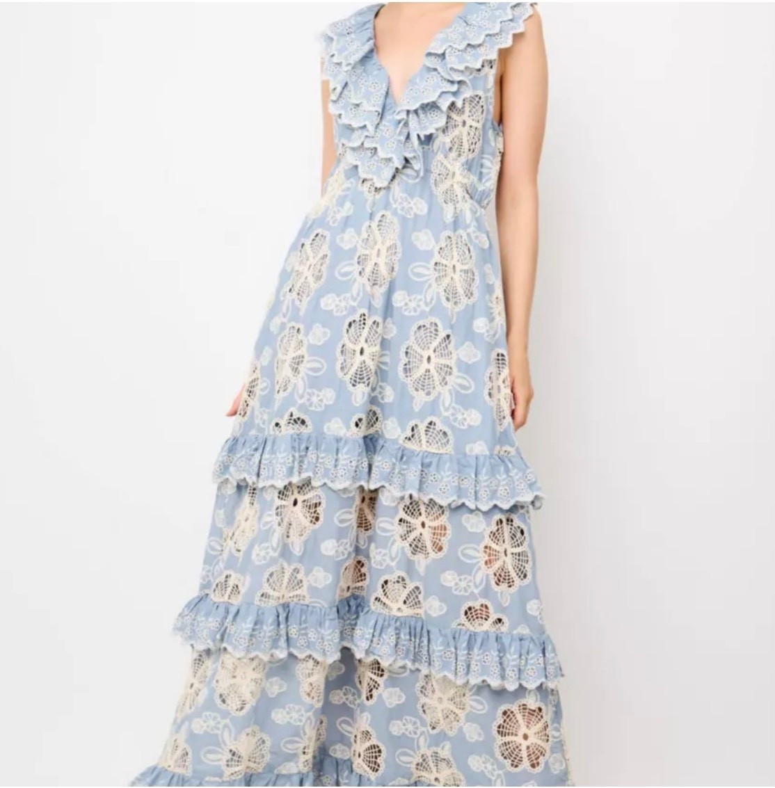 This dress is on S @ l e and I’m kinda obsessed 😍

Perfect for Easter Sunday church, brunch after, and all the spring pics 🌸🐣  

#easter #easterdress #blue #eyelet #lace #grandmillenial #maxi #maxidress

#LTKOver40 #LTKSaleAlert #LTKmomlife