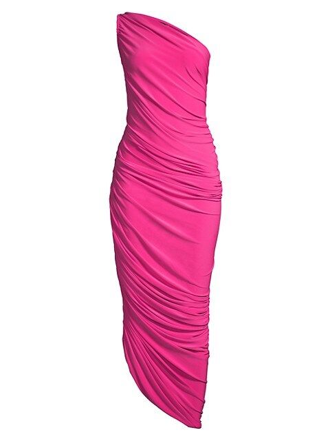 Diana Asymmetric Ruched Gown | Saks Fifth Avenue