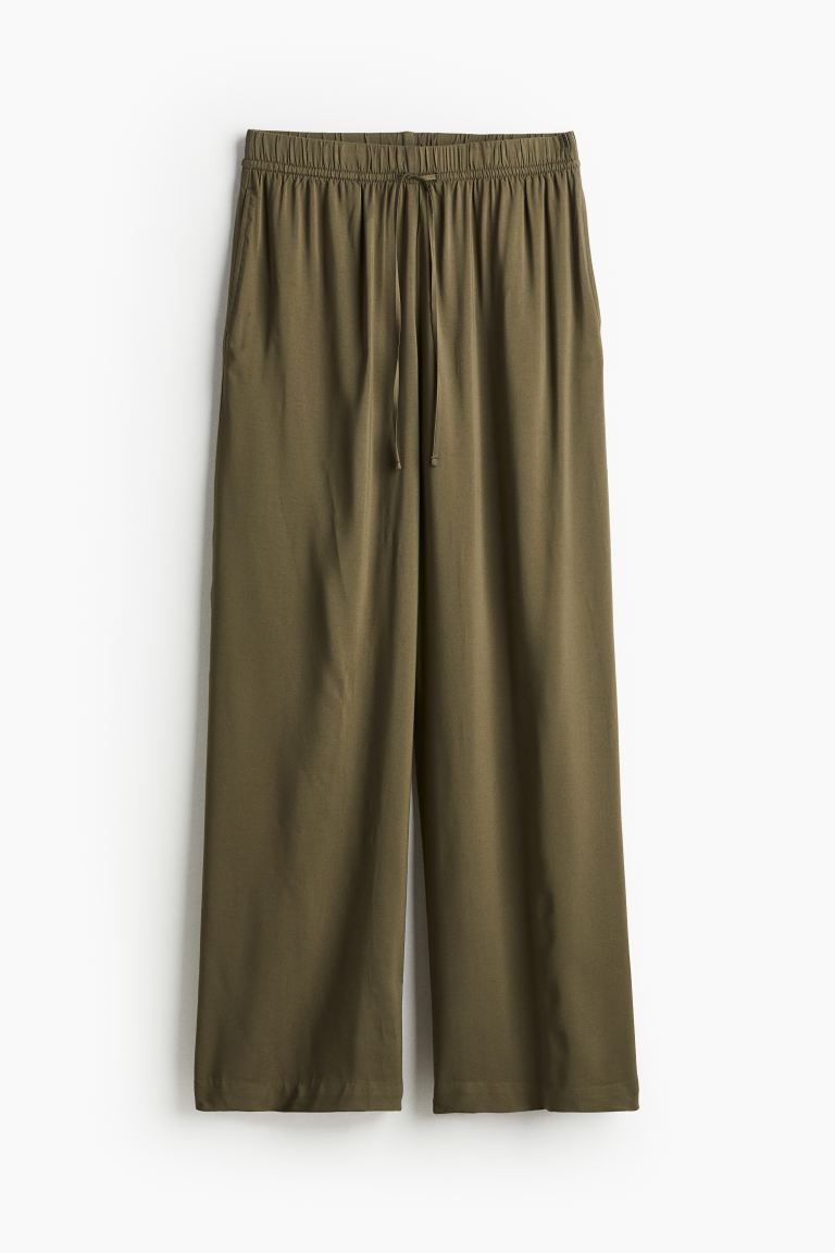 Wide-cut Pull-on Pants | H&M (US + CA)