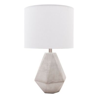 Surya Jonand Table Lamp in Light Grey | Bed Bath & Beyond