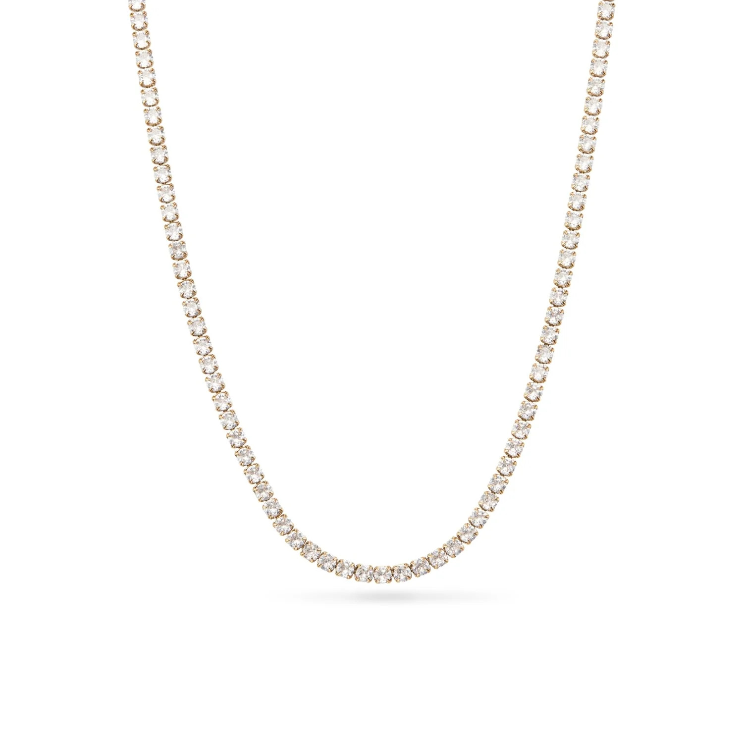 Tennis Necklace (Gold) | Abbott Lyon