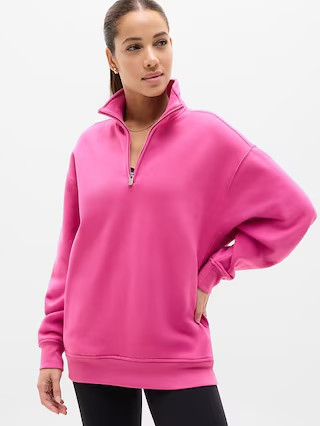 Forever Fleece 1/4 Zip Sweatshirt | Athleta