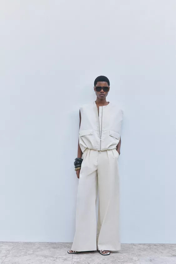 OVERSIZED VEST ZW COLLECTION | Zara US